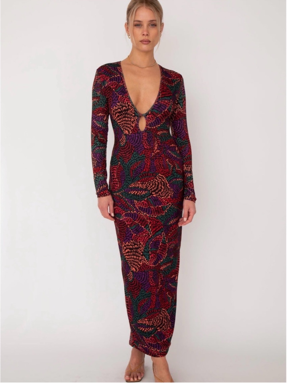 RESA "Twiggy"  Figure-skimming Maxi Dress